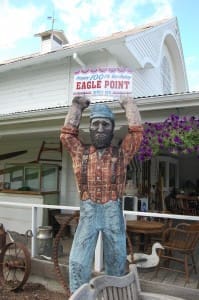 100th Anniversary of Eagle Point says the old lumberjack